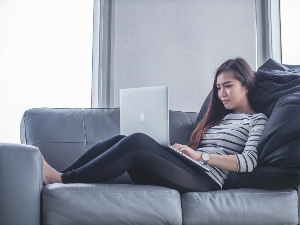 working at home
