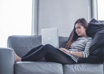 working at home