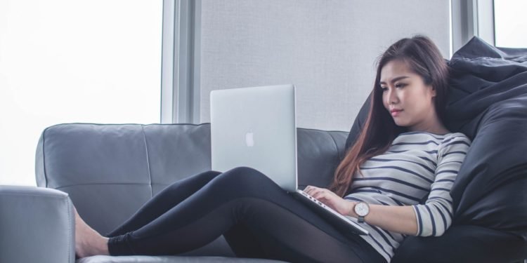 working at home