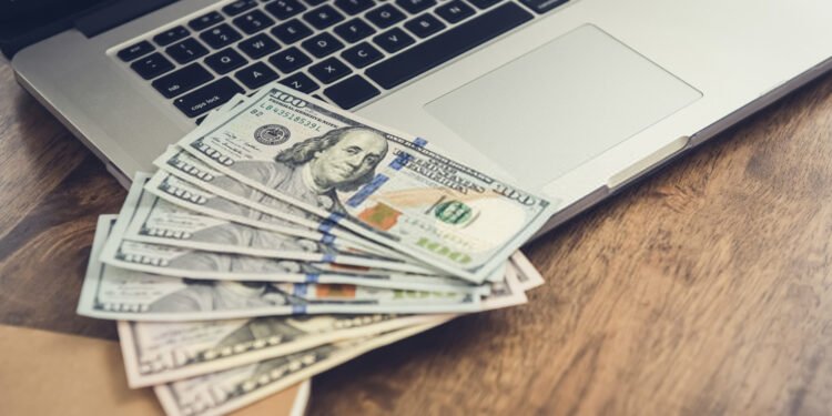 GST on laptop