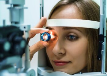 Ophthalmology eyesight examination