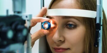 Ophthalmology eyesight examination