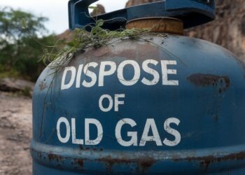 Dispose of Old Gas