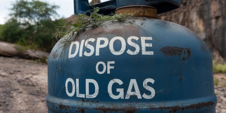 Dispose of Old Gas